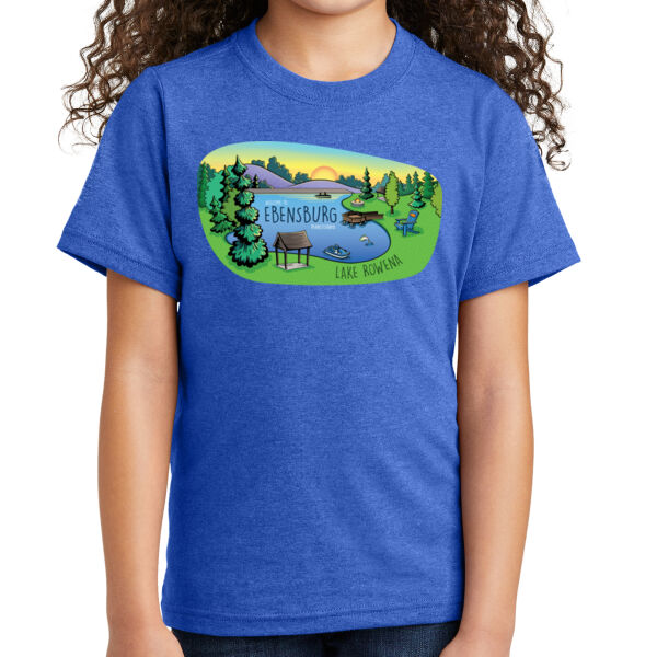 ROWENA_FF - Youth Tri Blend Tee Thumbnail